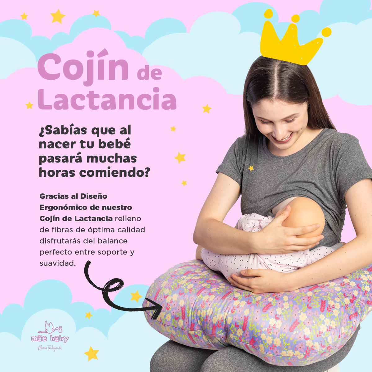 Almohada Cojín Lactancia para Amamantar Isabella Envío Gratis – mãe baby